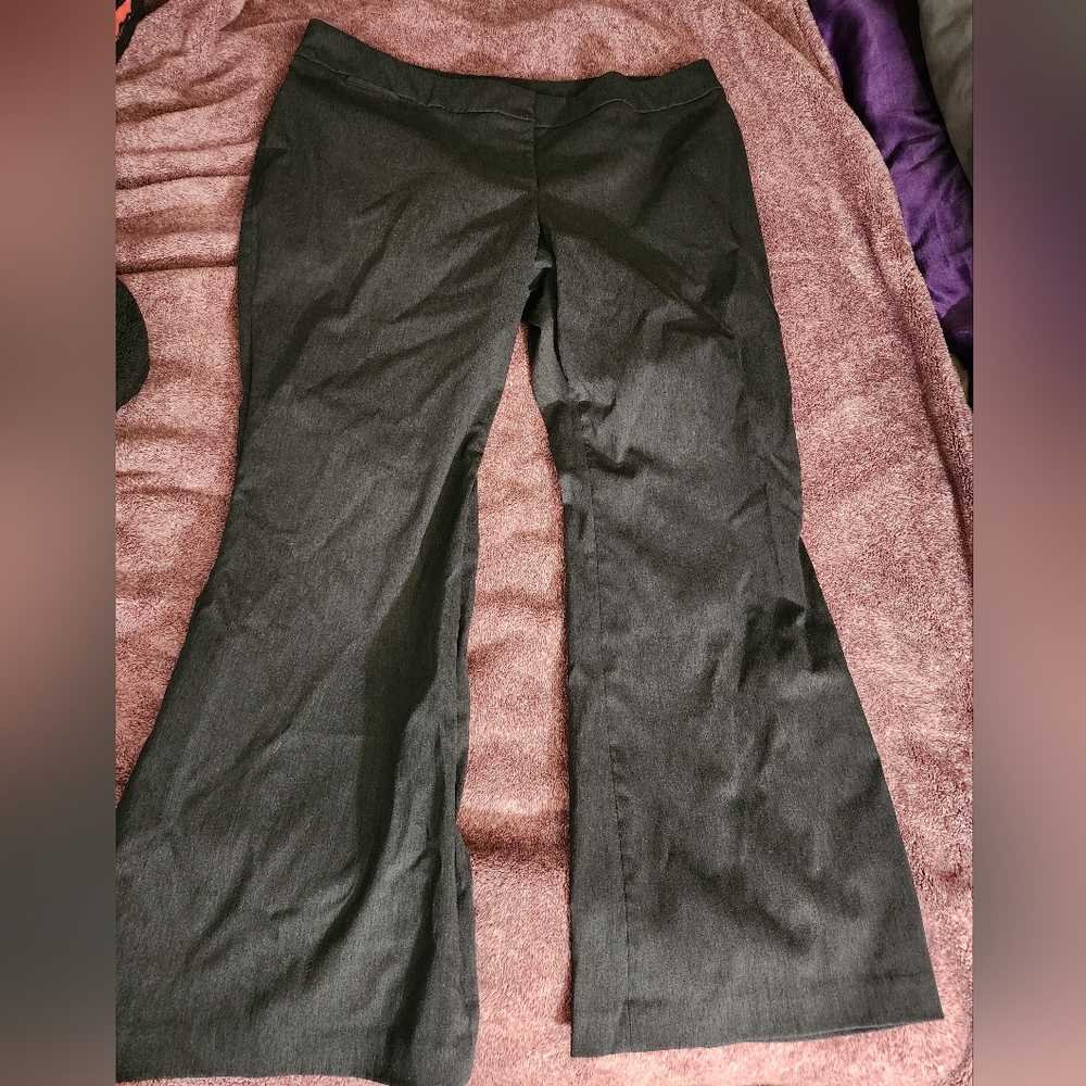 Lane Bryant flare dress pants. Size 22